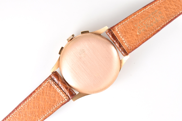 18K Chronograph Suisse Antimagnetique Wrist Watch 