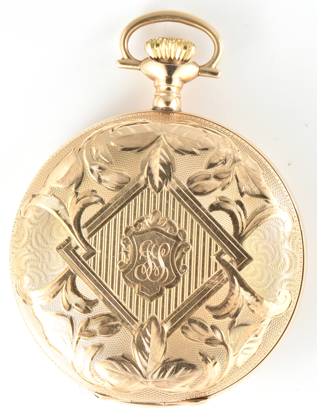 14K Yellow Gold Man’s Elgin Pocket Watch 