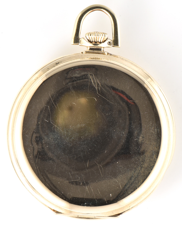 14K Yellow Gold Man’s Hamilton Pocket Watch 