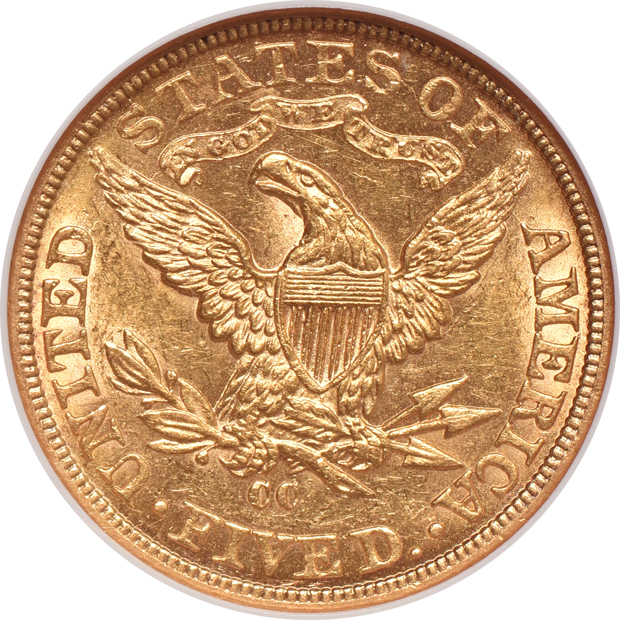 1893-CC NGC AU-58