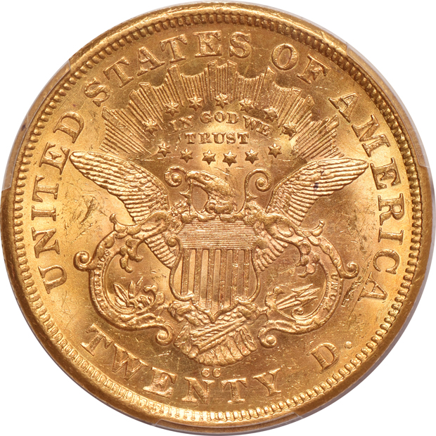 1875-CC PCGS MS-61