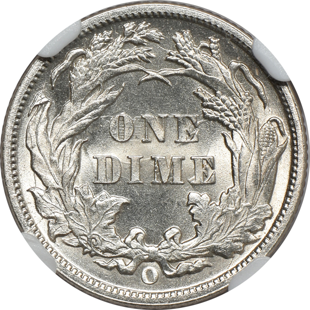 1891-O NGC MS-65 CAC