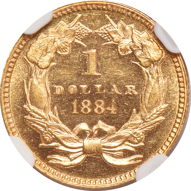 1884 NGC MS-64 PL CAC