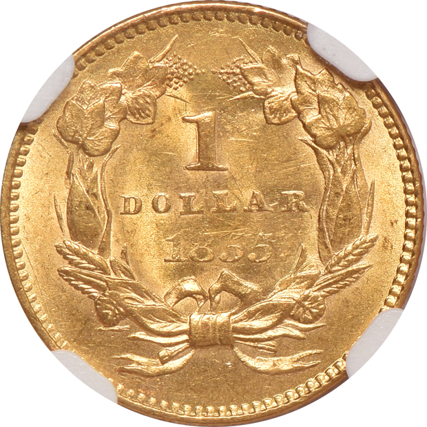 1855 NGC MS-63+