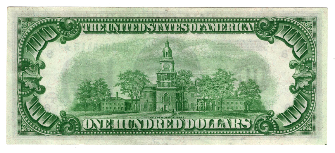 1928-A $100 St. Louis Star Fr# 2151-H - AU