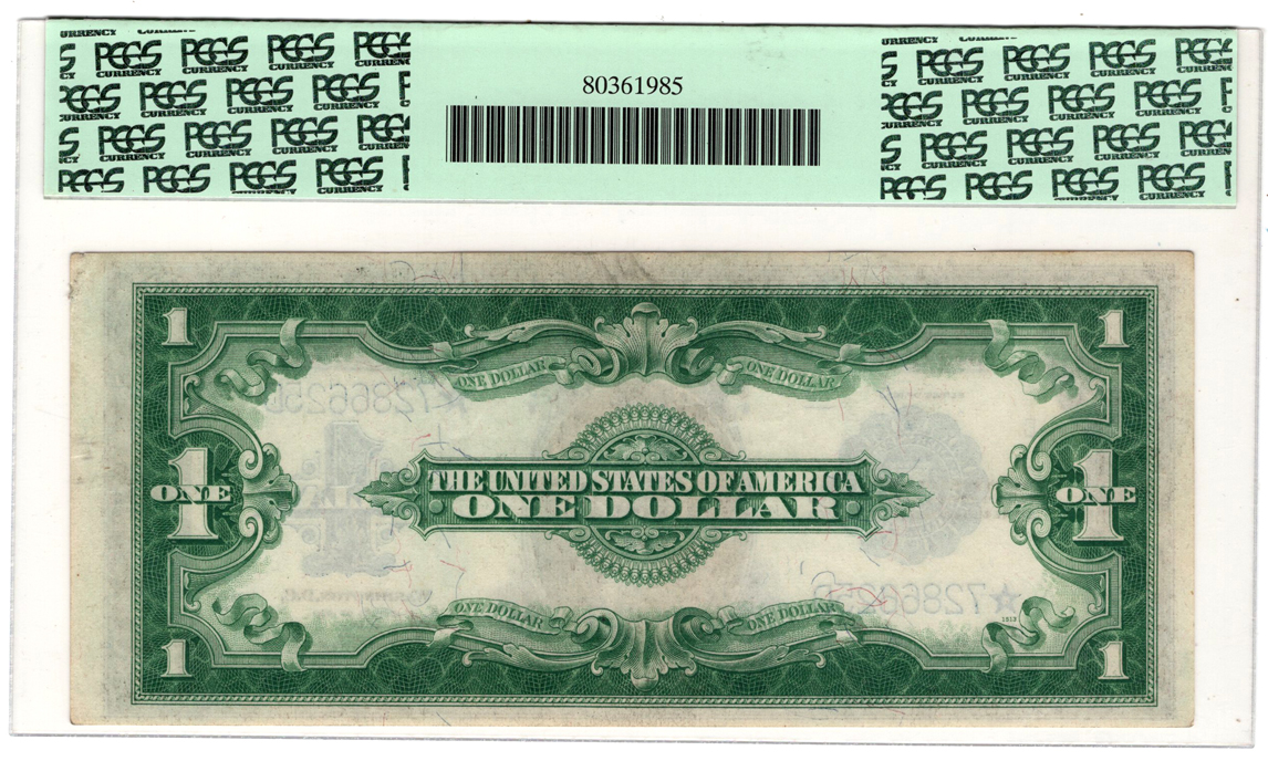 1923 $1 Star Fr# 237* - PCGS AU-55