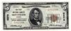 1929 $5 Type 1 - Montpelier, IN Charter #5278 - VF