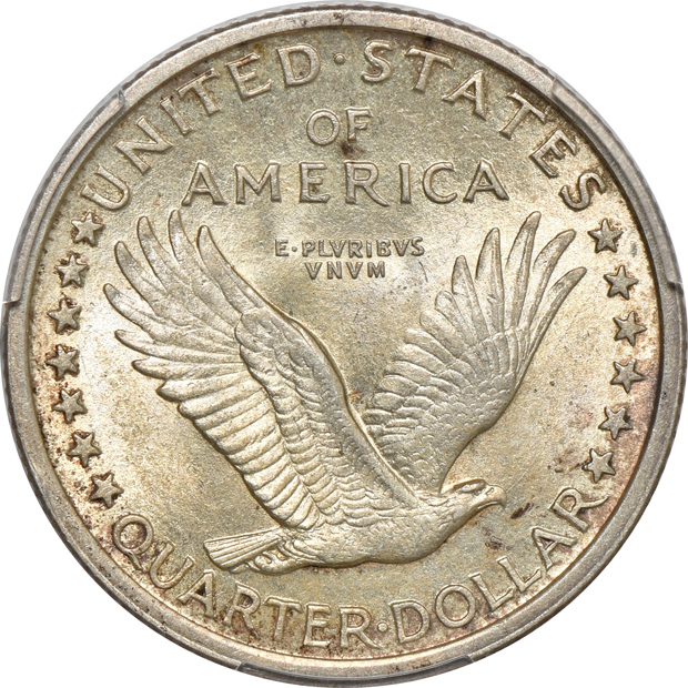 1917 Type 1 MS-63FH, and a 1917-D Type 1 MS-62FH, both PCGS