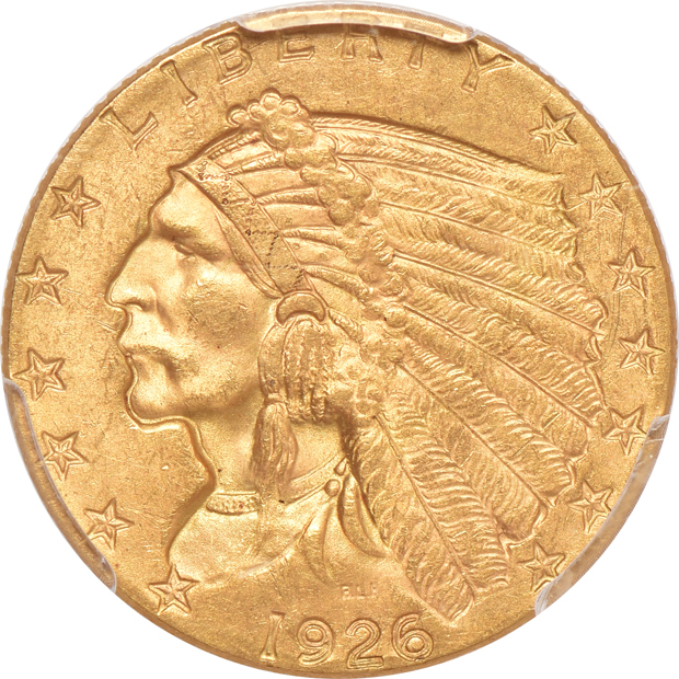 1926 and 1929, both PCGS MS-63 CAC