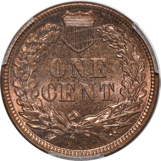 1886 Variety 1 - Tip Between I & C PCGS MS-65RB