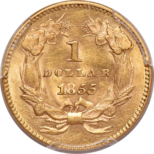 1855 PCGS MS-61