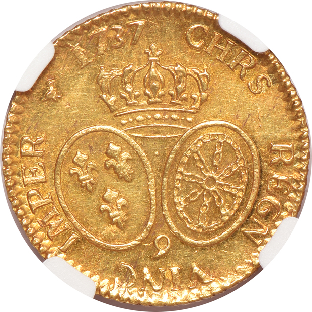 France - 1937(9) Louis d'or- NGC MS-62