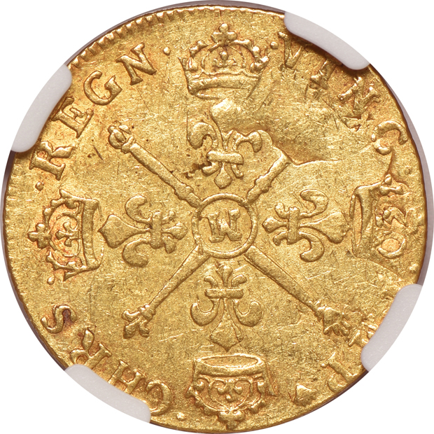 France - 1704-M Louis d'or - NGC AU-50