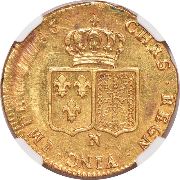 France - 1786-N 2 Louis d'or - NGC MS-62