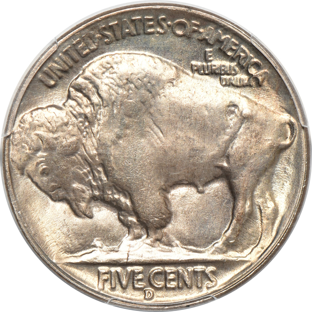 1928-S MS-63, 1934-D MS-62, 1935-D MS-65, all PCGS
