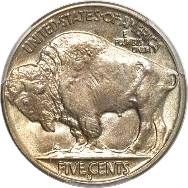 1930-S, 1931-S, and 1935-S, all PCGS MS-65 CAC
