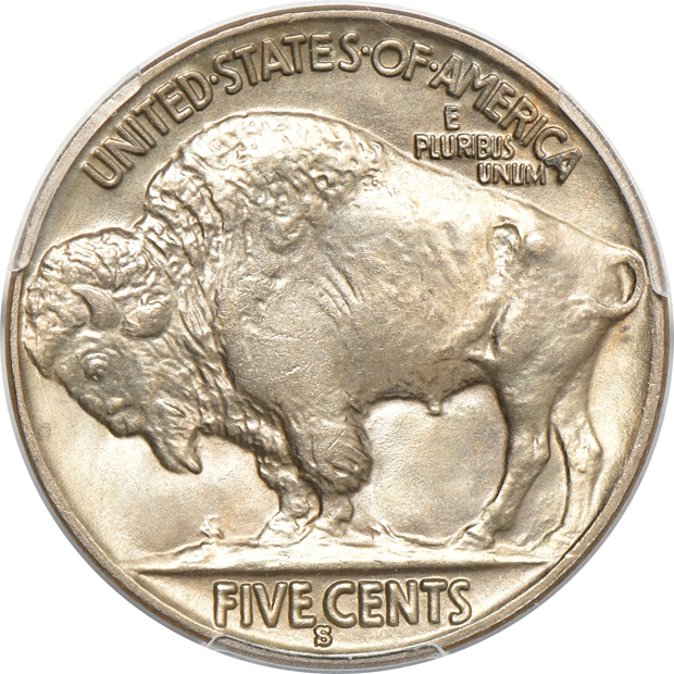 1930-S, 1931-S, and 1935-S, all PCGS MS-65 CAC