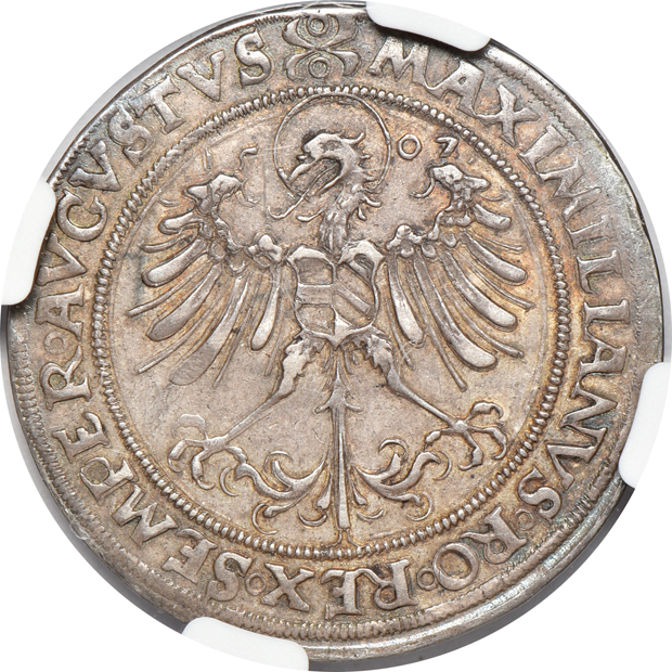 Germany - 1507 1/4 taler Saxony - NGC AU-55