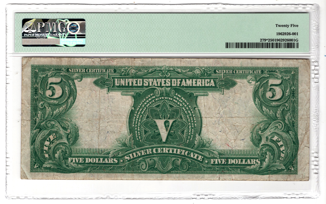1899 $5 Chief Star Fr# 279* - PMG VF-25