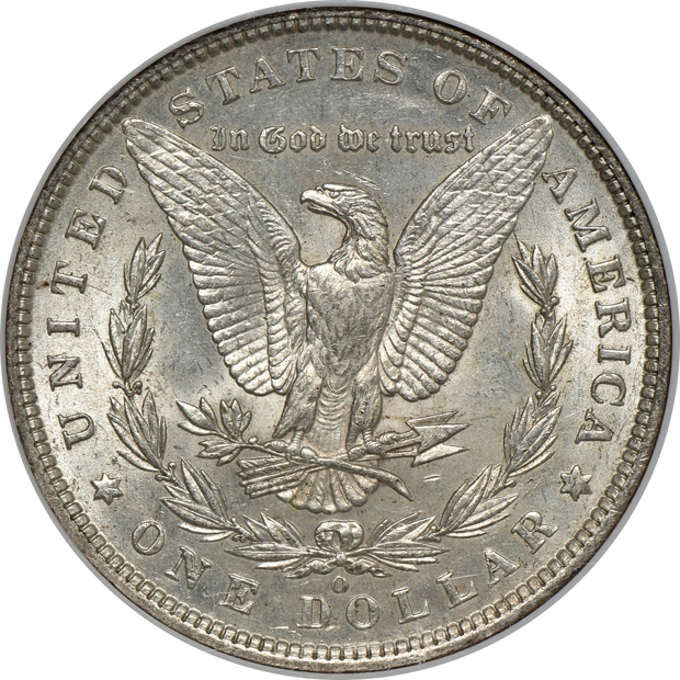 1886-O NGC MS-60