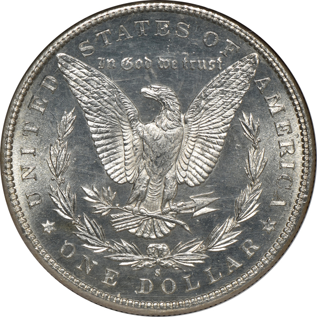 1887-S NGC MS-66