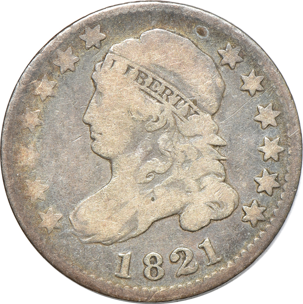 Four half-dimes and two dimes
