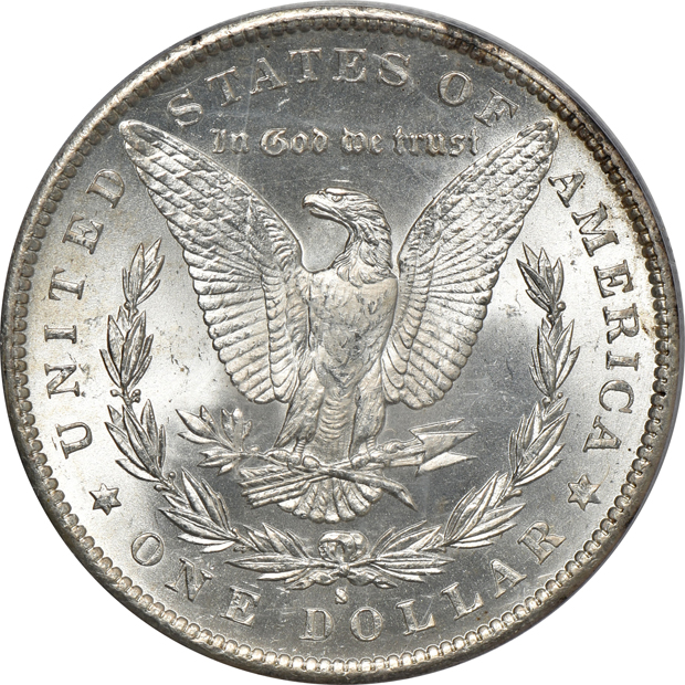 1891 PCGS MS-64, 1891-S PCGS MS-64, and an 1891-O NGC MS-64 CAC