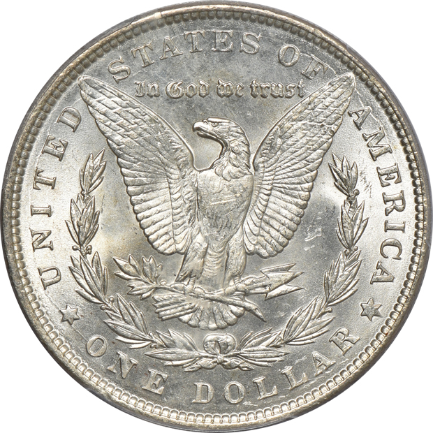1891 PCGS MS-64, 1891-S PCGS MS-64, and an 1891-O NGC MS-64 CAC