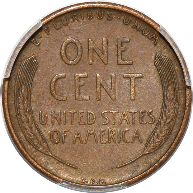 1909-S VDB Lincoln PCGS AU-55 CAC