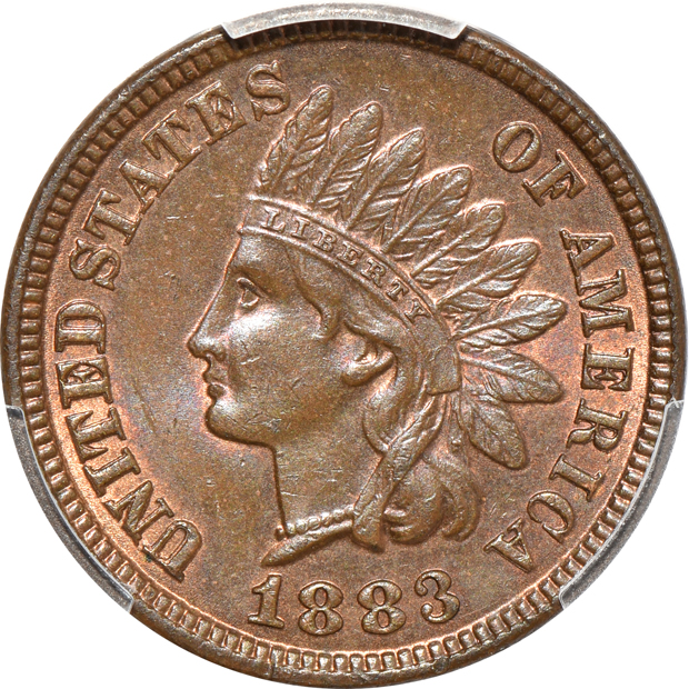 Four Indian cents, all PCGS CAC