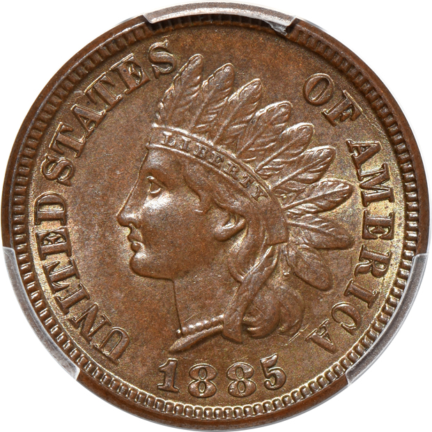Four Indian cents, all PCGS CAC