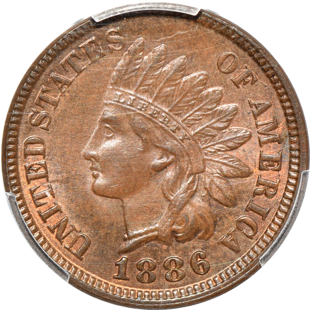 Four Indian cents, all PCGS CAC