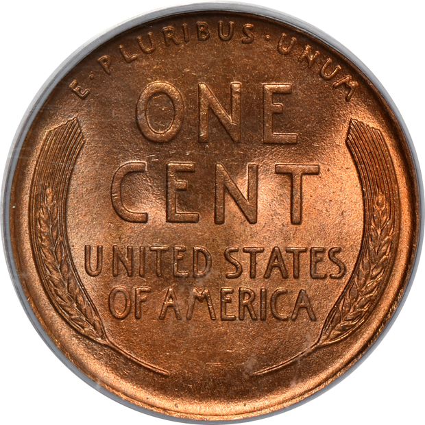 1909 Indian cent, 1909 VDB Lincoln cent, and a 1909 Lincoln cent, all PCGS MS-65RD