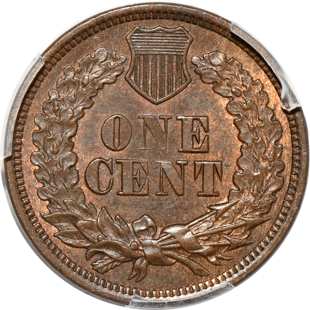 1869 PCGS MS-63BN CAC