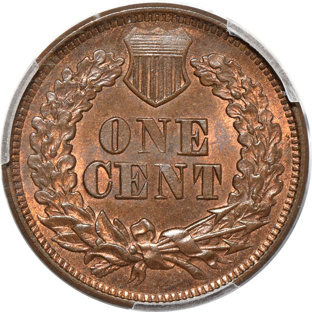 1868 PCGS MS-64RB CAC