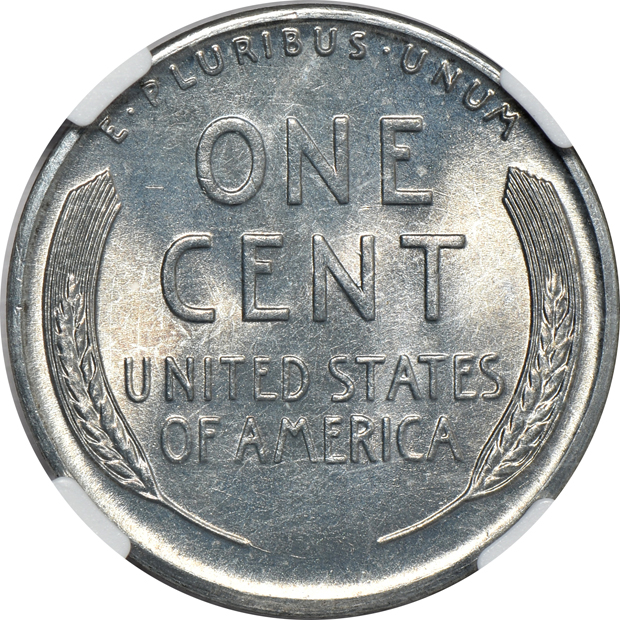 1943, 1943-D, and 1943-S, all Steel NGC MS-67
