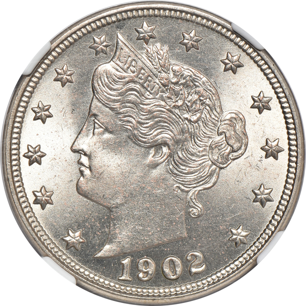 1902 NGC MS-64, and a 1903 PCGS MS-65+, both CAC