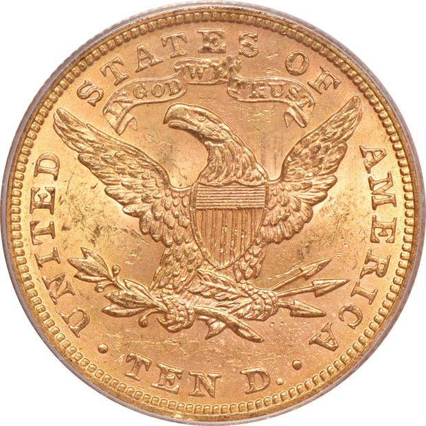 1898 PCGS MS-61 (doily) Gold CAC