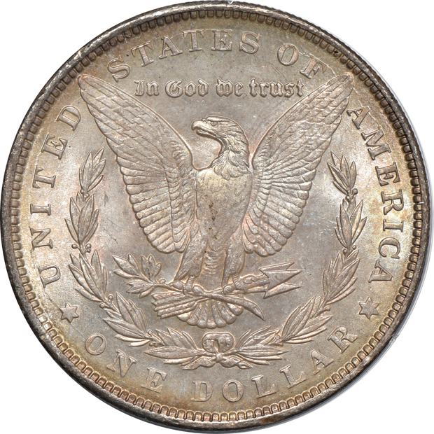 1880 and 1891, both PCGS MS-64 (rattler) CAC