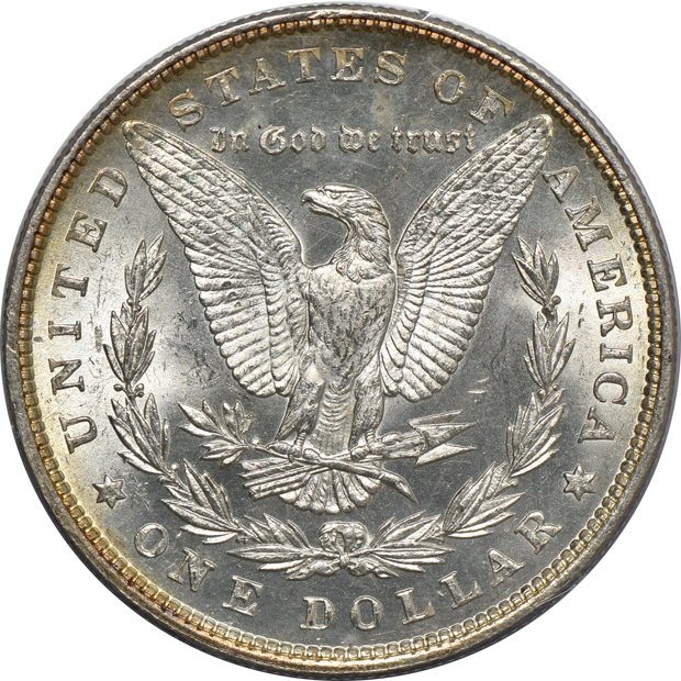 1880 and 1891, both PCGS MS-64 (rattler) CAC