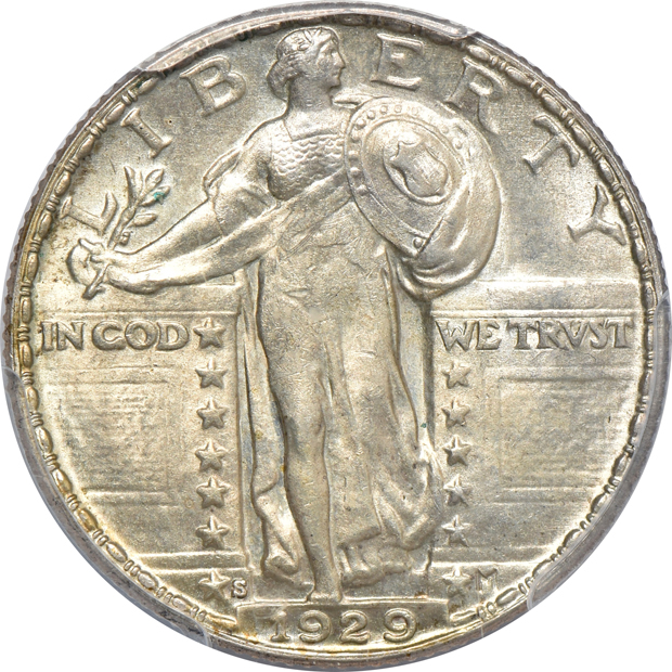 1929-S MS-64FH, and a 1930-S MS-63FH, both PCGS