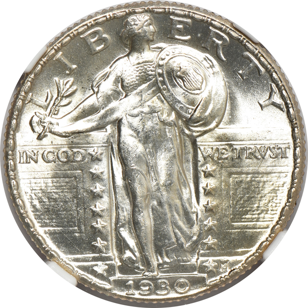 1929-S MS-64 FH, and a 1930 MS-65 FH, both NGC