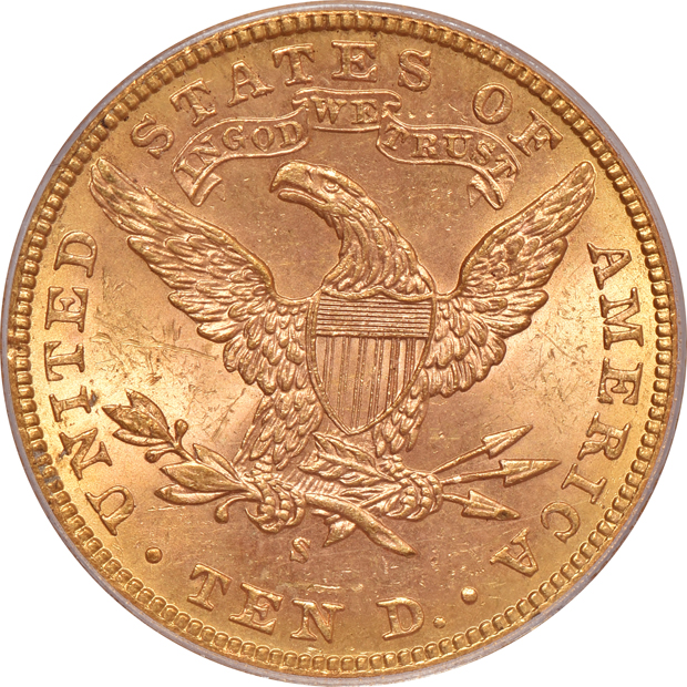 1902-S PCGS MS-61 (green label) CAC