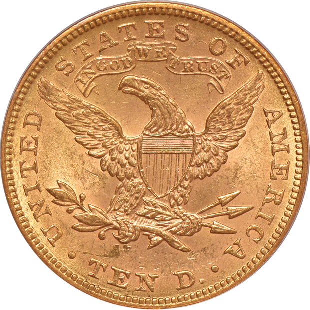 1897 PCGS MS-61 (doily) CAC