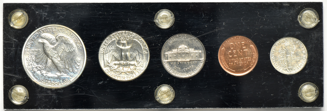 1940 and 1941 Proof Sets in Capital Plastics holders