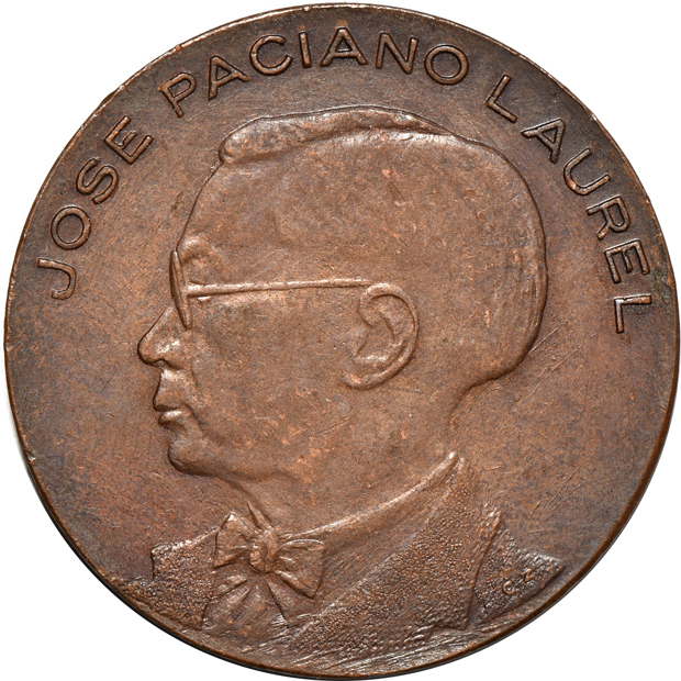 Group of medals, Wilson dollars, and Philippine coinage