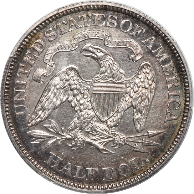 1860 Proof UNC details/rim damage, and an 1872 Proof UNC details/cleaned, both PCGS