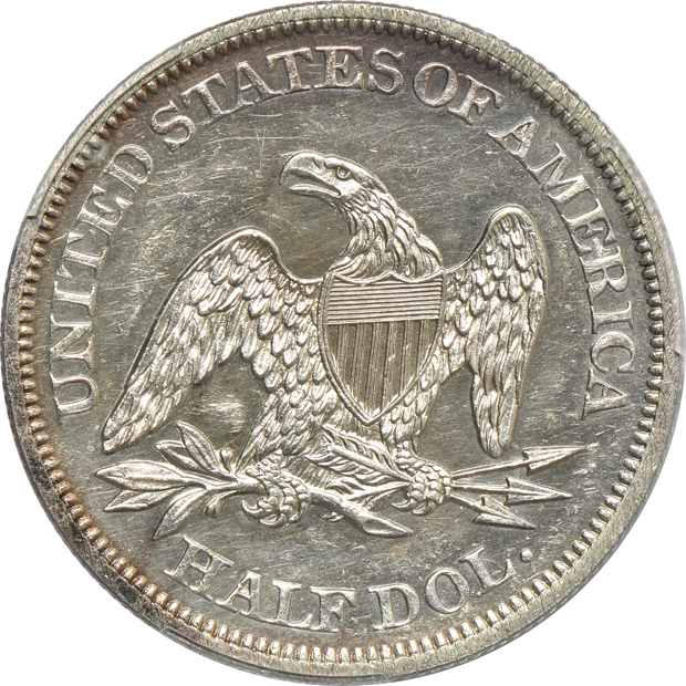 1860 Proof UNC details/rim damage, and an 1872 Proof UNC details/cleaned, both PCGS