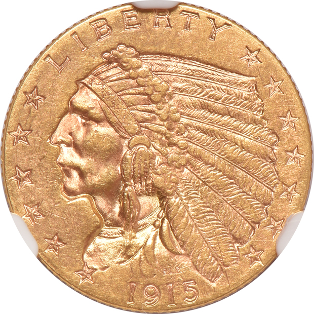 1915 and 1929 NGC AU-58