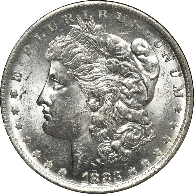 Two 1883-O and two 1885-O, both GSA